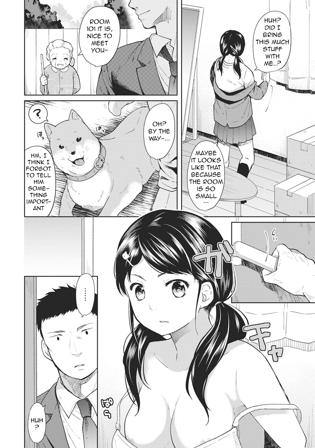 Hentai Manga Comic-1LDK+JK Suddenly Living Together?-Chapter 1-3